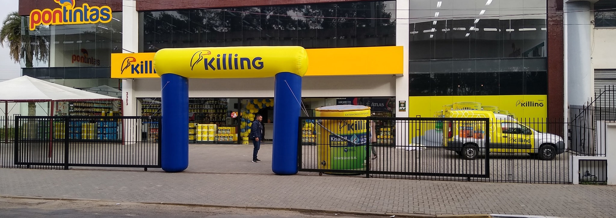 Fachada da loja Pontintas em Novo Hamburgo
